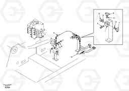 60296 Working hydraulic, hammer and shear for 2nd pump flow EW170 & EW180 SER NO 3031-, Volvo Construction Equipment