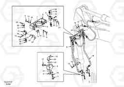 54898 Working hydraulic, clamshell EW170 & EW180 SER NO 3031-, Volvo Construction Equipment