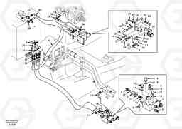 32121 Quickfit and rotator hydraulic EW170 & EW180 SER NO 3031-, Volvo Construction Equipment