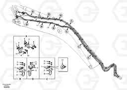 33542 Quickfit and rotator hydraulic boom EW170 & EW180 SER NO 3031-, Volvo Construction Equipment