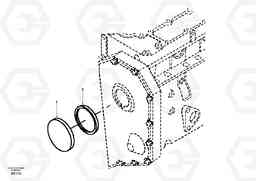 8470 Tachometer drive cover EW170 SER NO 3031-, Volvo Construction Equipment