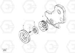 8474 Vibration damper EW170 SER NO 3031-, Volvo Construction Equipment