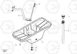 8475 Oil sump EW170 SER NO 3031-, Volvo Construction Equipment