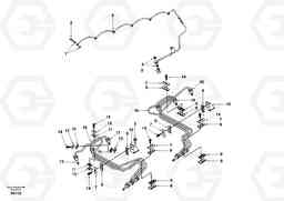 8498 Fuel pipes-injector EW170 SER NO 3031-, Volvo Construction Equipment