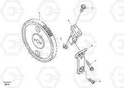 13431 Drive for injection pump EW170 SER NO 3031-, Volvo Construction Equipment