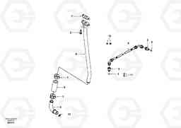 13447 Turbocharger, plumbing EW170 SER NO 3031-, Volvo Construction Equipment