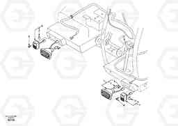 14257 Lighting, front EW170 SER NO 3031-, Volvo Construction Equipment