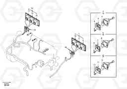 14261 Lighting, rear EW170 SER NO 3031-, Volvo Construction Equipment