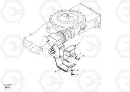 15811 Transmission mounting EW170 SER NO 3031-, Volvo Construction Equipment