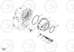 15848 Input shaft, housing EW170 SER NO 3031-, Volvo Construction Equipment