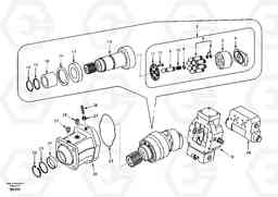 101751 Travel motor EW170 SER NO 3031-, Volvo Construction Equipment