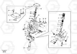 86194 Control valve, travel motor EW170 SER NO 3031-, Volvo Construction Equipment