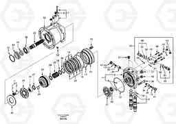 95213 Swing motor EW170 SER NO 3031-, Volvo Construction Equipment
