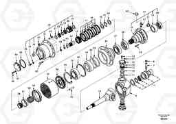 29421 Hub reduction, front axle EW170 SER NO 3031-, Volvo Construction Equipment