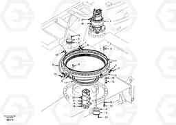 30418 Swing system EW170 SER NO 3031-, Volvo Construction Equipment