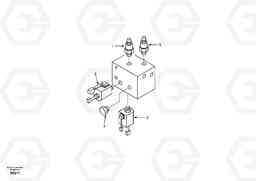 60863 Hydraulic system, brake valve EW170 SER NO 3031-, Volvo Construction Equipment