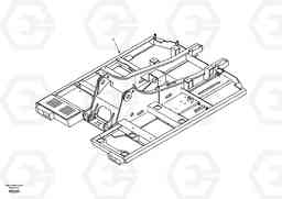 29830 Upper frame EW170 SER NO 3031-, Volvo Construction Equipment