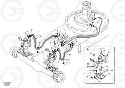 10255 Axle locking system EW170 SER NO 3031-, Volvo Construction Equipment