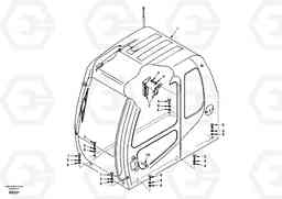 96794 Cab mount EW170 SER NO 3031-, Volvo Construction Equipment