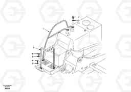 35035 Handrail EW170 SER NO 3031-, Volvo Construction Equipment