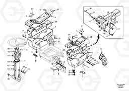 32420 Instrument panel, control panel EW170 SER NO 3031-, Volvo Construction Equipment