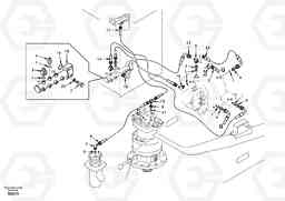 14717 Servo hydraulics, return line tank EW170 SER NO 3031-, Volvo Construction Equipment