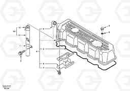 60299 Valve cover EC55 SER NO 5001-, Volvo Construction Equipment