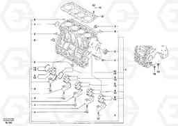 57531 Cylinder block EC55 SER NO 5001-, Volvo Construction Equipment