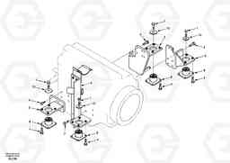 41704 Engine mount EC55 SER NO 5001-, Volvo Construction Equipment