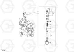 17417 Injector EC55 SER NO 5001-, Volvo Construction Equipment