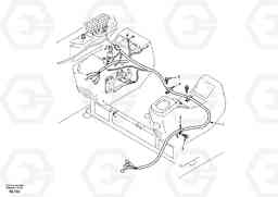 93492 Cable and wire harness, instrument panel EC55 SER NO 5001-, Volvo Construction Equipment