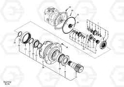 28948 Swing gearbox EC55 SER NO 5001-, Volvo Construction Equipment