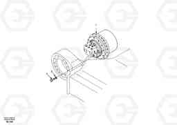 19254 Travel motor with mounting parts EC55 SER NO 5001-, Volvo Construction Equipment