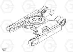 19260 Undercarriage frame EC55 SER NO 5001-, Volvo Construction Equipment