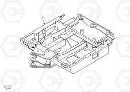 19263 Upper frame EC55 SER NO 5001-, Volvo Construction Equipment