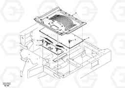 16659 Cabin floor EC55 SER NO 5001-, Volvo Construction Equipment