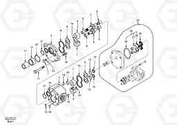 32055 Hydraulic gear pump EC55 SER NO 5001-, Volvo Construction Equipment