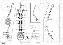 92345 Servo system, remote control valve EC55 SER NO 5001-, Volvo Construction Equipment