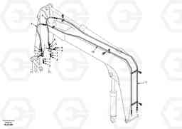 28873 Working hydraulic, hammer and shear for boom EC55 SER NO 5001-, Volvo Construction Equipment