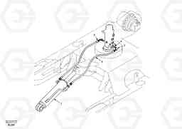 39104 Working hydraulic, dozer blade EC55 SER NO 5001-, Volvo Construction Equipment