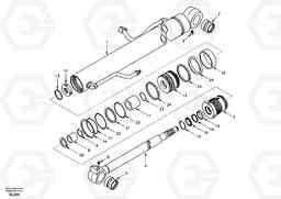 54901 Boom cylinder EC55 SER NO 5001-, Volvo Construction Equipment