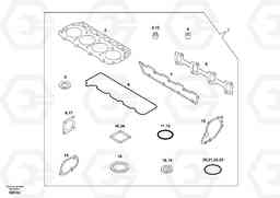 60311 Repair kits for engine EW55 SER NO 5630-, Volvo Construction Equipment