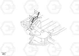 54695 Battery with assembling details EW55 SER NO 5630-, Volvo Construction Equipment