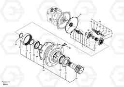 11807 Swing gearbox EW55 SER NO 5630-, Volvo Construction Equipment