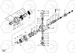72902 Hub reduction, front axle EW55 SER NO 5630-, Volvo Construction Equipment