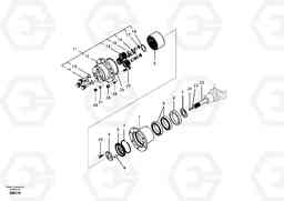 79767 Hub reduction, rear axle EW55 SER NO 5630-, Volvo Construction Equipment