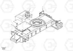 23970 Undercarriage frame EW55 SER NO 5630-, Volvo Construction Equipment