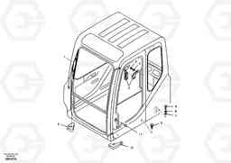 98562 Cab mount EW55 SER NO 5630-, Volvo Construction Equipment