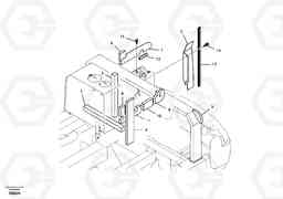 21070 Cowl frame, cover and hood EW55 SER NO 5630-, Volvo Construction Equipment