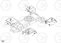 32311 Fender EW55 SER NO 5630-, Volvo Construction Equipment